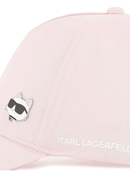 Karl Lagerfeld Παιδικό Καπέλο Υφασμάτινο Ροζ