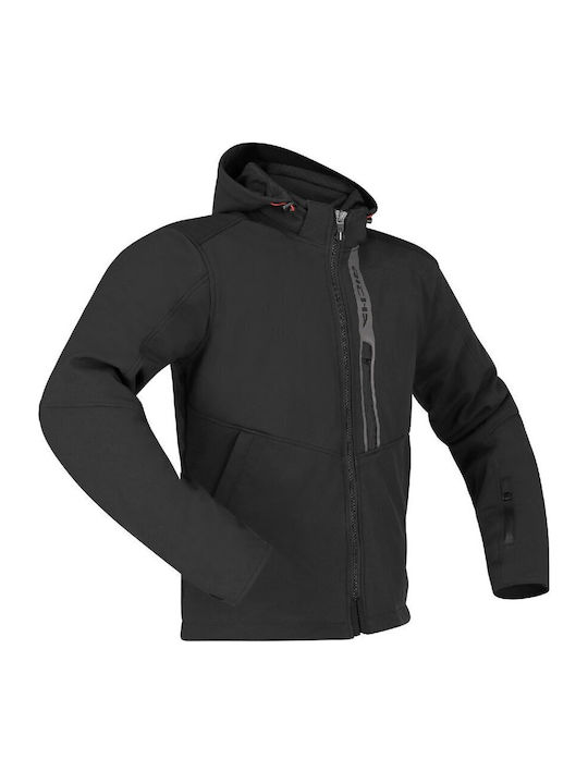 Richa Nuclear WP Мъжко Мотоциклетно яке Softshell Водоустойчив Черен