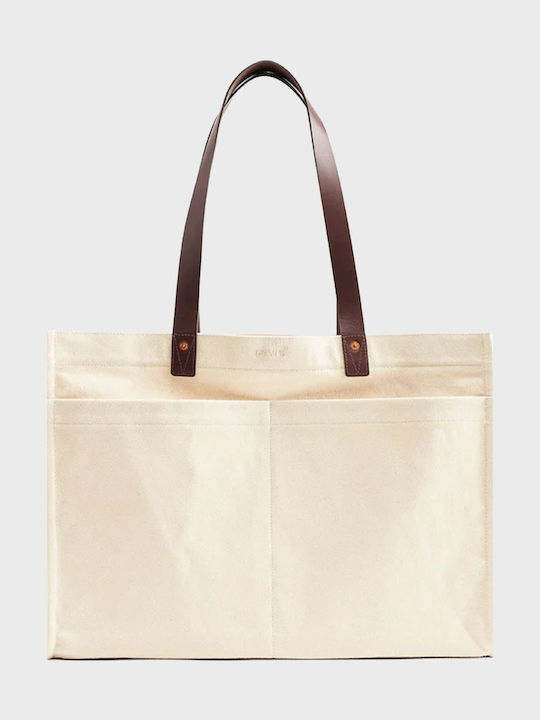 Women's Bag Tote Handbag Ecru
