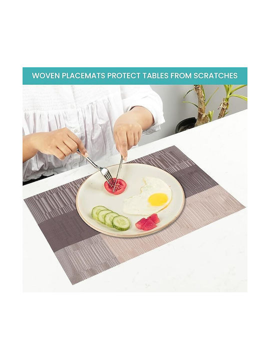 Belle Vous Placemats Plastic Maro 44.5x30cm 6buc