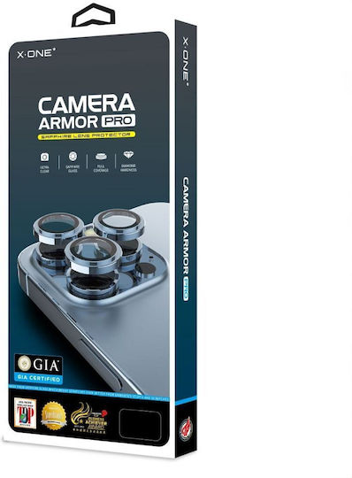 X-One Sapphire Camera Armor Προστασία Κάμερας Tempered Glass Ασημί για το Galaxy S26