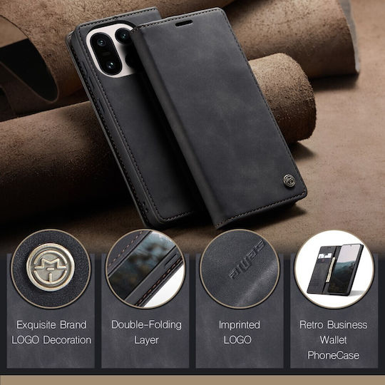 Caseme 013 Retro Book Μαύρο (OnePlus 15)