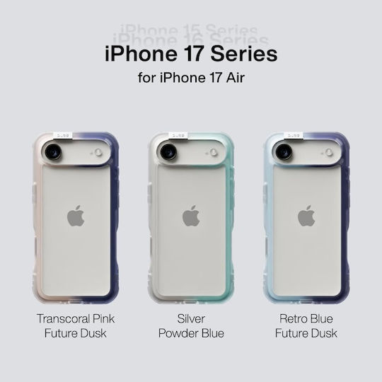 Silver Star Back Cover Transparent (iPhone Air)