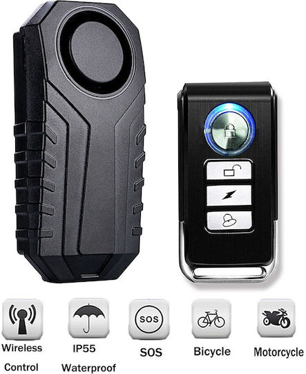 Bicycle Alarm Black