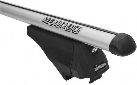 Menabo Aluminum Car Roof Bars Tiger XL Silver 131.5 Cm Silver Color Audi Q8 4m 5 Doors 2018 Flush Or Raised Rails 2 Pieces 8500/mb Menabo Mp.8500/mb-14