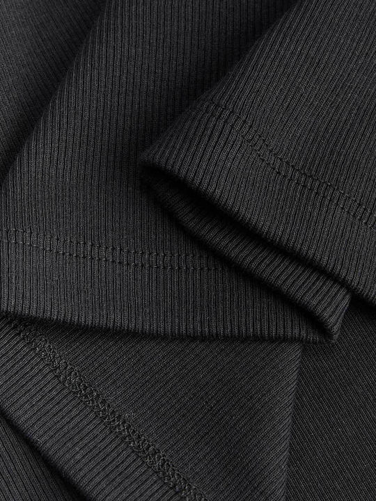 Γυναικεία Μπλούζα Βαμβακερή Αμάνικη Black