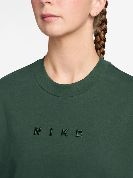 Sportswear Γυναικείο Oversized T-shirt Πράσινο