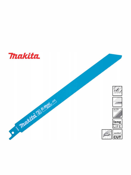 Makita Makita Πριονολαμα Σπαθοσεγες Bim 225x0,9mm 5τμχ Μεταλλο 0 7-3 0mm Σωληνες 5-175mm