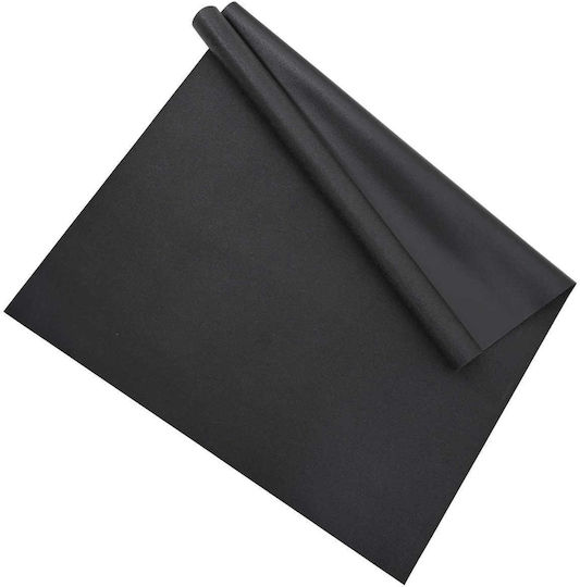 vidaXL Gym Exercise Equipment Floor Mat Black 200x90cm