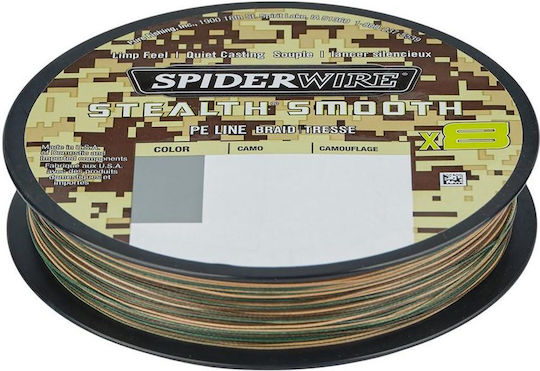 Spiderwire Stealth Smooth X8 Camouflage 150 Μ 0,06 Χιλ 5,4 Κιλά