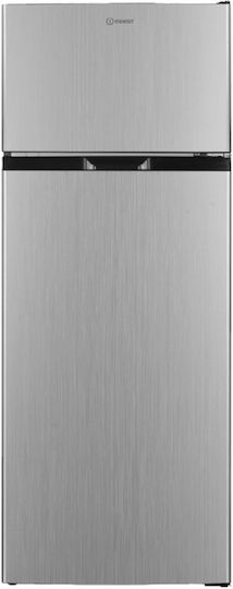 Indesit Ψυγείο Δίπορτο 206lt Υ143xΠ55xΒ55.5εκ. Ασημί I55T0 412S