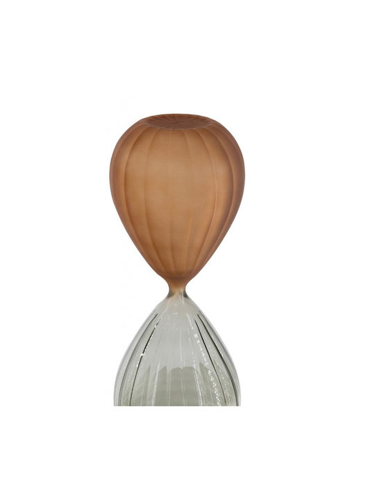 Artekko Bürodekoration Zubehör Sanduhr aus Glas 9,3x9,3x24,8cm Verschiedene Designs