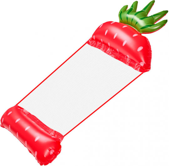 ikonka Saltea Gonflabilă Pentru Plajă Căpșuni Verde 150x70cm