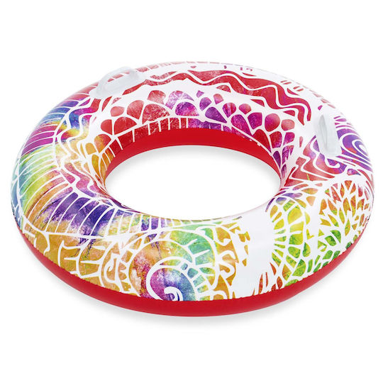 Inflatable Swim Ring Handles Bestway 91 Cm Red