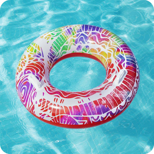 Inflatable Swim Ring Handles Bestway 91 Cm Red