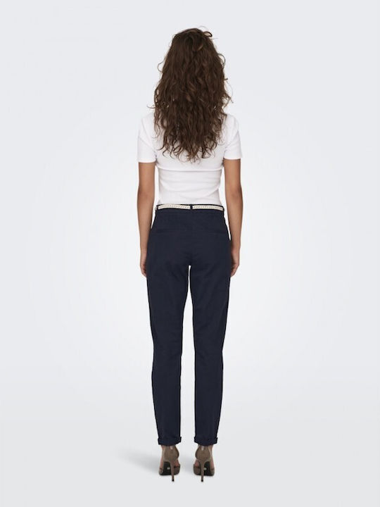 Damen Chino Hose Night Sky