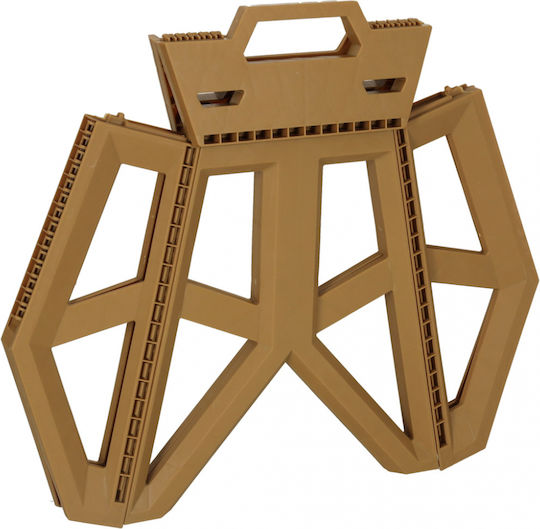 ikonka Stool Beach Brown