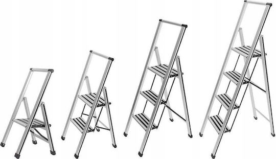 Wenko Ladder Aluminum with 2 Steps