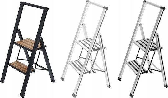 Wenko Ladder Aluminum with 2 Steps
