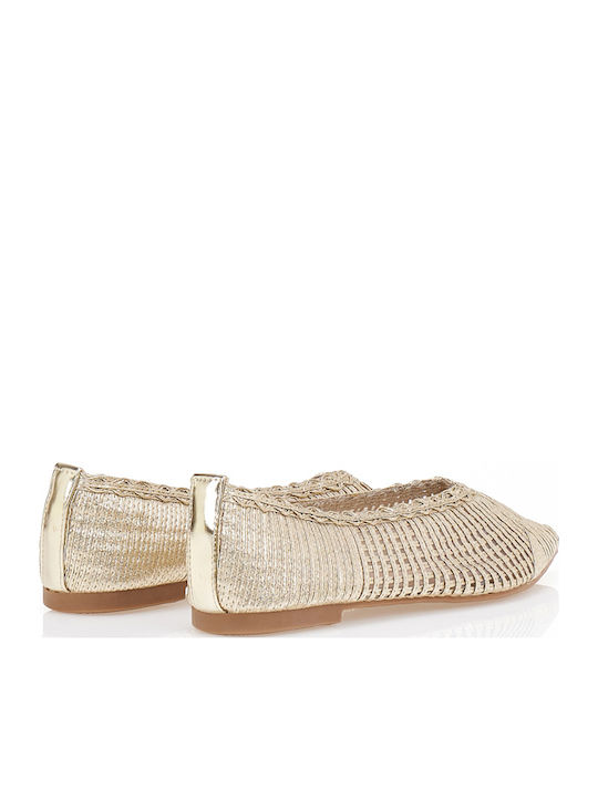 Pointy Ballerinas Gold