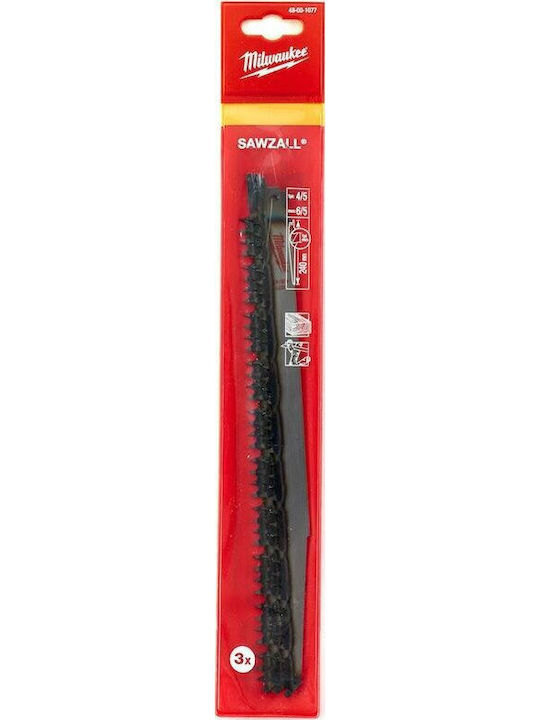 Milwaukee Stichsägeblätter S Doppeltmetall 150mm/25t 5 Stück