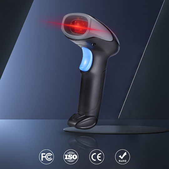 Zenwire Scanner portabil Wireless cu capacitate de citire a codurilor de bare 1D