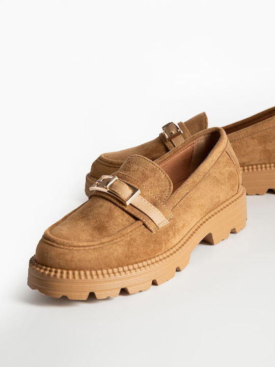 Дамски Loafers в Кафяв Цвят