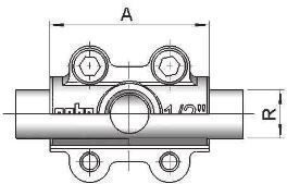 Clema De Reparație Pentru Țevi Anb 1x3/4" 01.261.28.0302