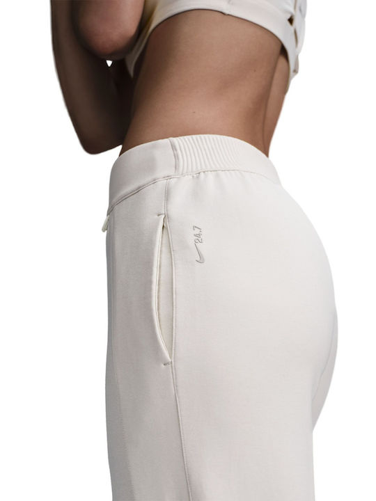 Dri-Fit Damen Jogginghose Ecru
