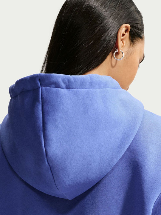 Sportswear Phoenix Women's Sweatshirt Hooded Lt Medium Blue / Sail