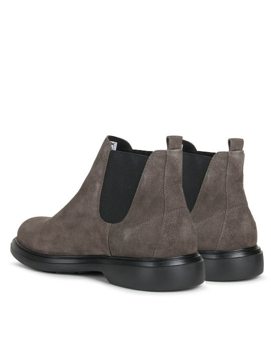 Ottavio Suede Γκρι Chelsea Μποτάκια