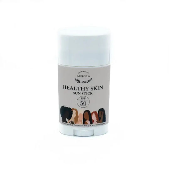 Aurora Natural Healthy Skin Sunscreen Stick for Face & Body SPF50 40ml