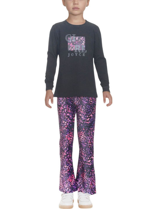 Kids' Set with Leggings Winter 2pcs Black Girl Power