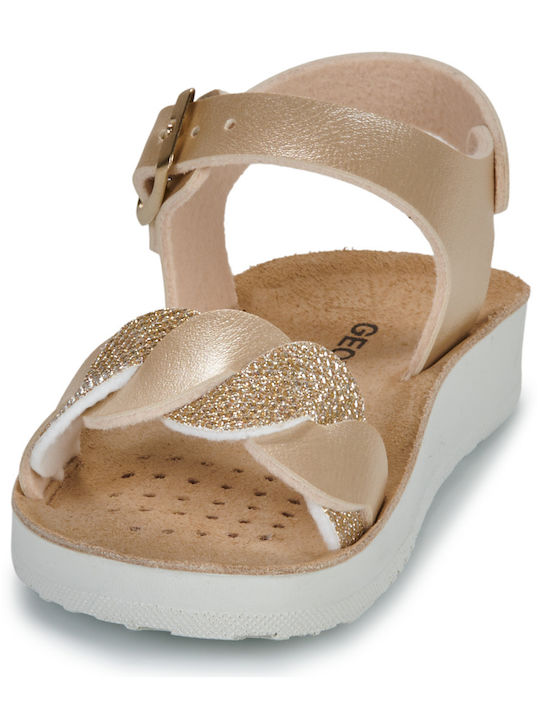 Детски Сандали J Sandal Costarei Златисти