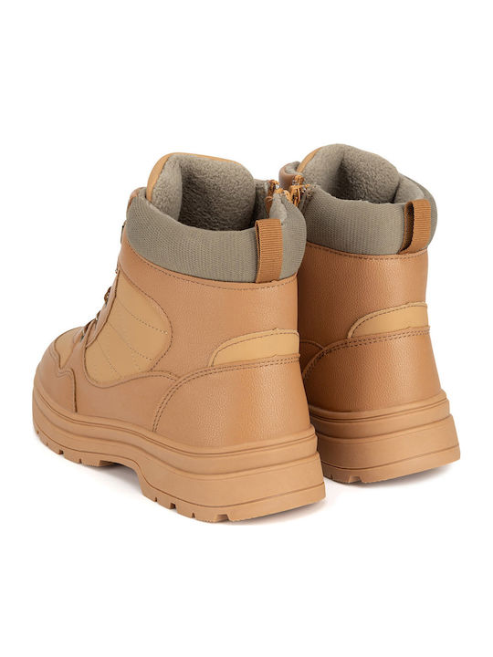 Παιδικά Sneakers High Καφέ