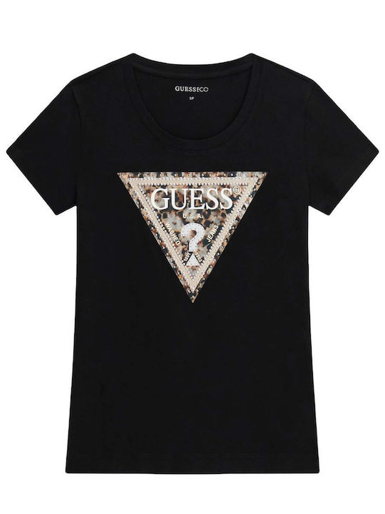 Triangle Triangle Γυναικείο T-shirt Μαύρο