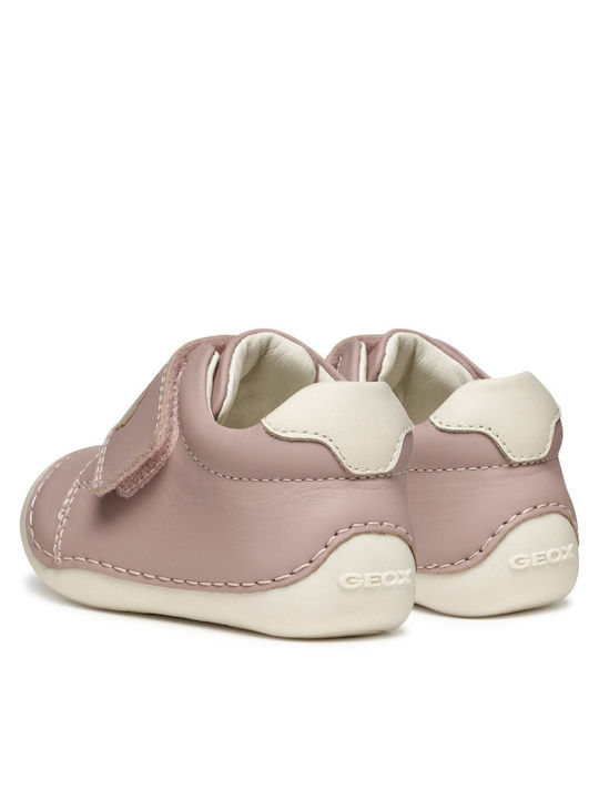 Tutim Kids Sneakers High Anatomic with Hoop & Loop Closure Pink