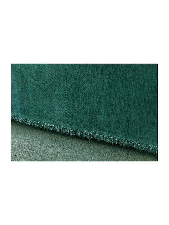 Mc Decor Ριχτάρι Διθέσιου Καναπέ 180x240εκ. Πράσινο