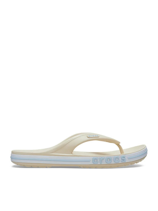 Crocs Flip Flops Beige