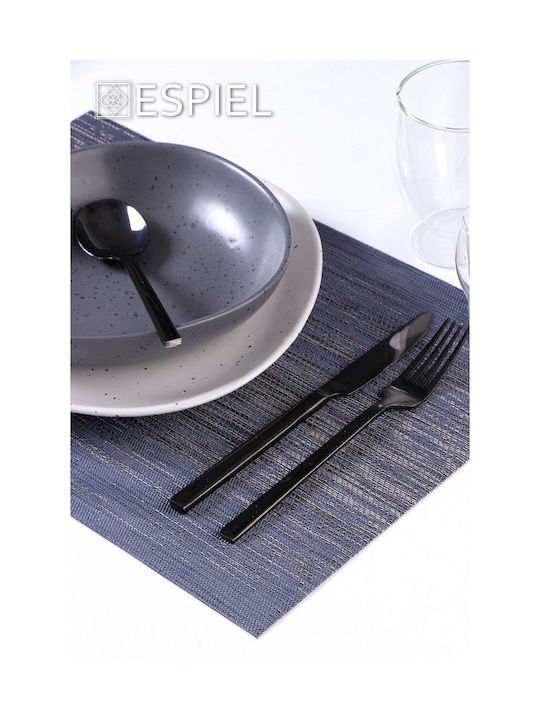 Espiel Plastic Placemat Blue 45x30cm