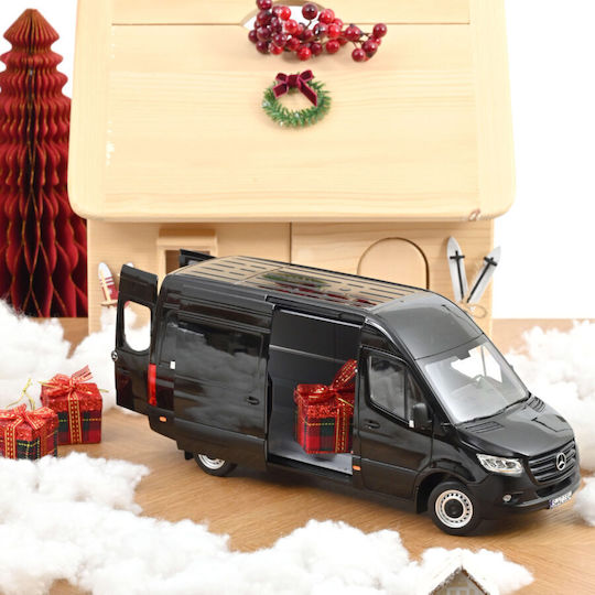 Mercedes Benz Sprinter Schwarz 2018 Modellauto Norev