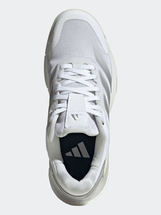 adidas Crazyquick Boost Γυναικεία Παπούτσια Padel Λευκά