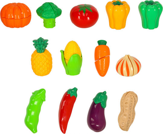 ikonka Fruit & Vegetable Game for 3+ Years 28pcs