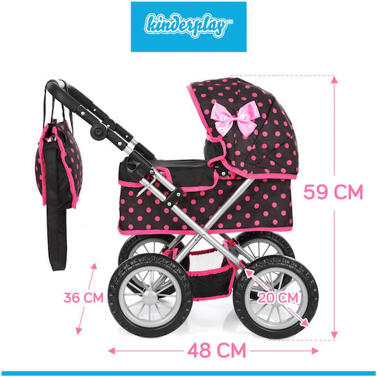 Kinderplay Cărucior pentru păpuși