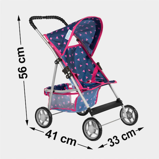 Kinderplay Cărucior pentru păpuși