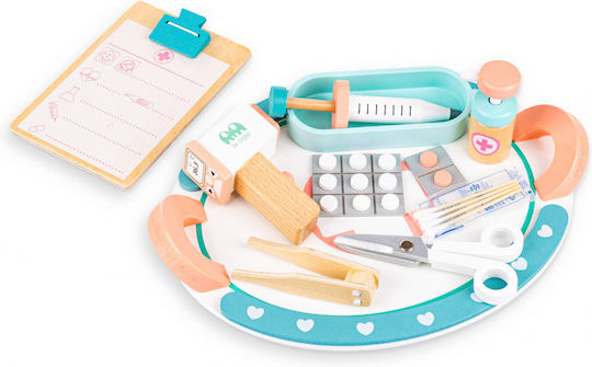 Kinderplay Set medical pentru copii din lemn