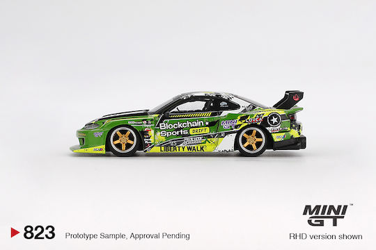 Mini GT Nissan Silvia Toy Car Scale 1:64 for 14+ Years