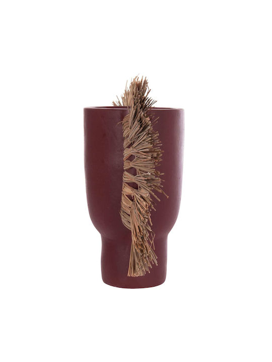 Freebox Decorative Vase Red 64x22x38cm