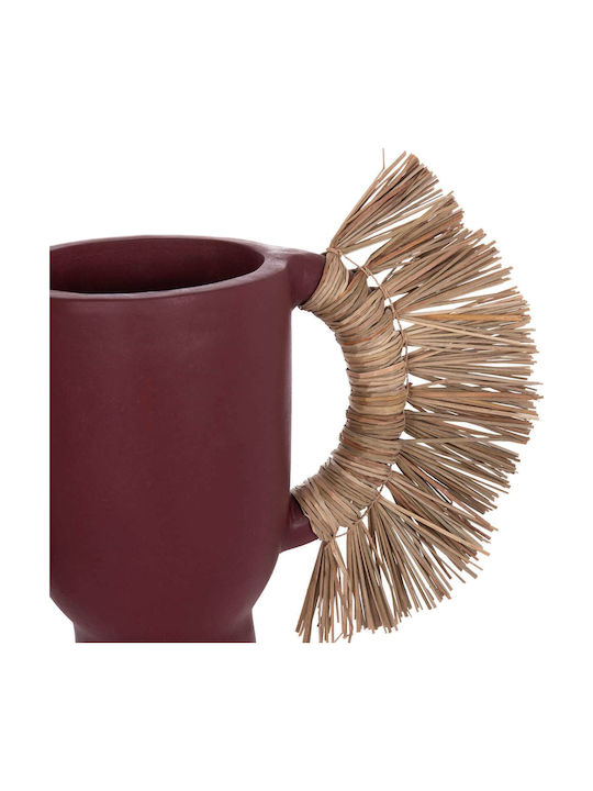 Freebox Decorative Vase Red 64x22x38cm
