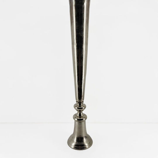 InTheBox Διακοσμητικό Βάζο Metallisch Silber 26x26x115cm 1Stück